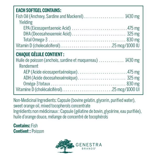 Super EFA Forte Capsules + D